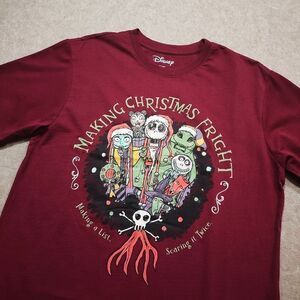 Disney Nightmare Before Christmas Shirt Sleeve Unisex T-Shirt #G